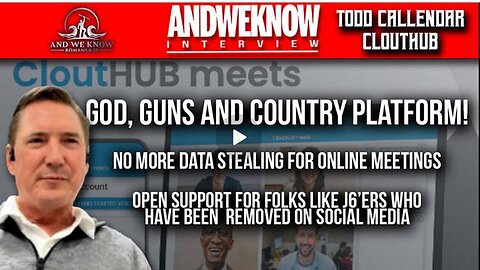 2.7.24: LT w/ Todd Calender: Clouthub revamped. Free Speech is here, Protect your privacy - online