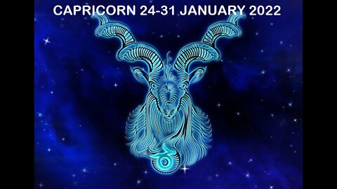 CAPRICORN 24-31 JANUARY 2022