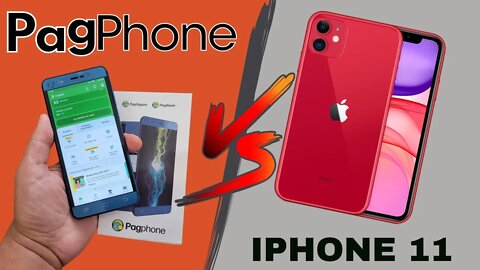 PagPhone vs Iphone 11! Teste Injusto 2! Abertura de aplicativos!