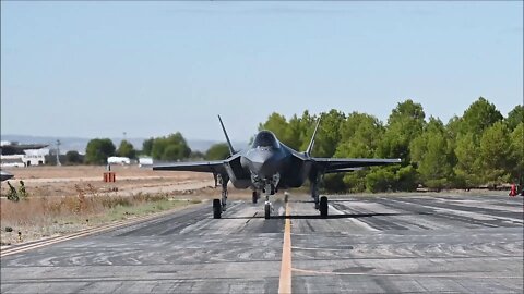 F-35's Arrive to Participate in the Tactical Leadership Programme