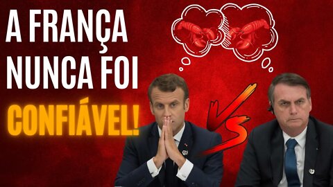 A GUERRA das lagostas ATUAL: França, Macron e a Amazônia!