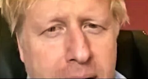 They Live!!! Boris Johnson Does Video In Which He Is Shown Sporting A Very Reptilian Looking Eye!*