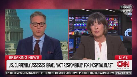 Truth Be Damned: Tapper Leaves Door Open To Israel Bombing Hospital