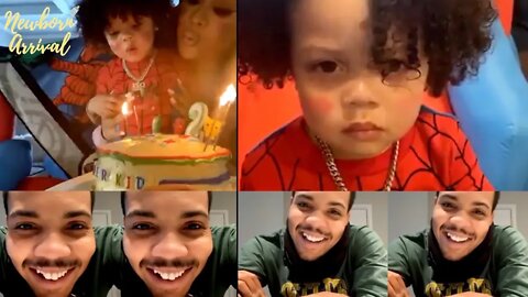 G Herbo & "BM" Ari Throw Son Yosohn A Social Distancing Party! 🎂