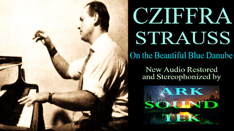 STRAUSS – CZIFFRA On the Beautiful Blue Danube – piano sheet transcription – restored by arksoundtek