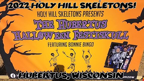2022 Holy Hill Skeletons Display! Hubertus, Wisconsin.