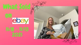 What Sold on eBay 11/8 To 11/13 2021