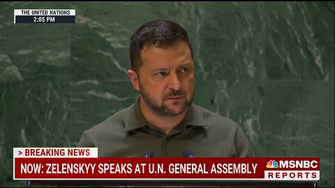 Ukrainian President Zelenskyy's Speech at U.N. General Assembly | 20 Sep, 2023.