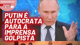 Para o Estado de São Paulo, Putin quer dominar o mundo | Momentos do Reunião de Pauta