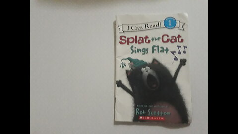 Livro - I can read - Splat the cat sings flat
