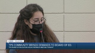TPS community brings demands to Board of Education