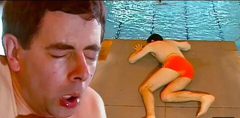 Mr. Bean Dive in Swimming pool || comedy video || #funny #mrbean