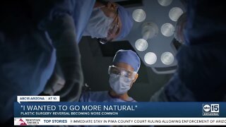 Plastic surgery reversal becoming more common