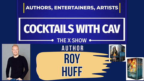 Two incredible Sci-Fi series - a fantastic interview with Author Roy Huff from Waikiki, Hawaii!