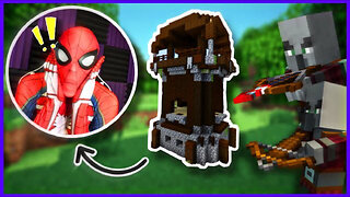 Spiderman Plays Minecraft | Minecraft Pt. 2