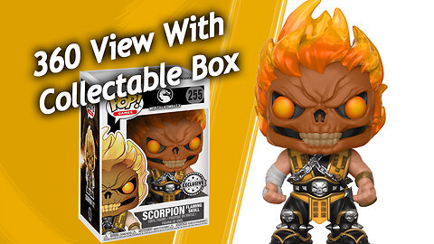 360 View Scorpion Flaming Skull #255 Mortal Kombat X Funko Pop Collectable, Product Links