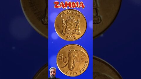 Zambia 50 Ngwee 2012.#shorts #education #coinnotesz