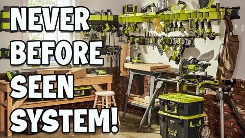 RYOBI Tool Changes the Tool Storage game with NEVER BEFORE SEEN (Ryobi Link System)