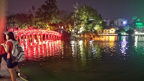 Hanoi Vietnam Intersection