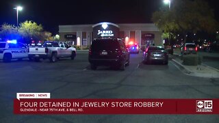 Four detained after robbery at a Glendale Jared jewelry