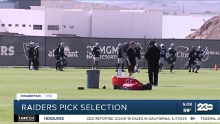 Raiders preparing for draft in home city of Las Vegas