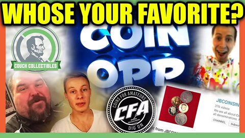 COIN COMMUNITY ON YOUTUBE - COIN CHANNELS TO WATCH!!