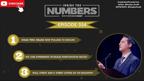 Episode 354: Inside The Numbers With The People's Pundit