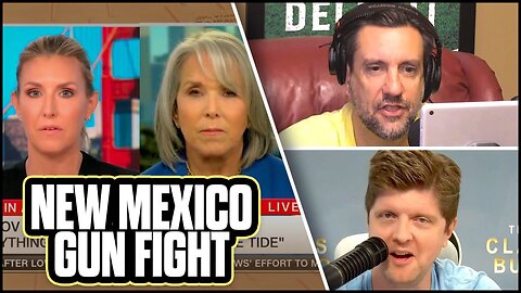 CNN Anchor Stuns New Mexico Governor | The Clay Travis & Buck Sexton Show