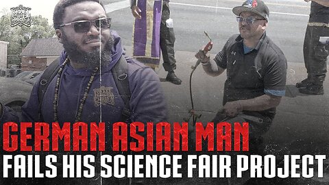 German Asian Man Fails His Science Fair Project