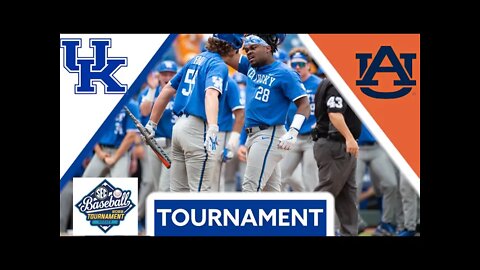 Kentucky vs #12 Auburn Highlights (Tournament) | 2022 College Baseball Highlights