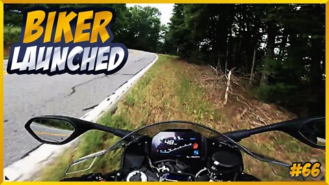 BIKER LAUNCHED | BIKE, MOTORCYCLE CRASHES & CLOSE CALLS 2022 [Ep.#67]