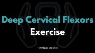 How to train the Deep Cervical Flexors | Chin Tucks