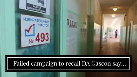 Failed campaign to recall DA Gascon says will sue LA County Registrar office over voter numbers
