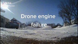 Drone lose of one motor