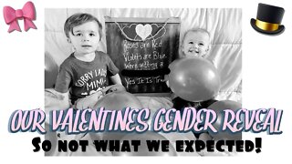 OUR VALENTINE GENDER ANNOUNCEMENT | SO NOT WHAT WE EXPECTED