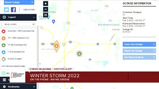 Winter Storm 2022: PSO's Wayne Greene talks about power outages