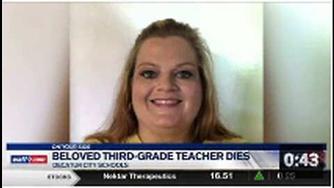 Vaxxed teacher dies 💉