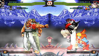 MUGEN - SVC Sheng Long & SVC Goutetsu vs. Cyber Ryu & Cyber Ken - Download