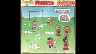 Cascão em-Planeta areia | Gibis do Rapha 2