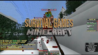 I WON A 1v4 in MINECRAFT SURVIVAL GAMES (Highlights)