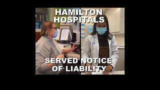 Hamilton Hospitals Served Notice of Liability for Injuries & Deaths from COVID Vaccines | Feb 2023