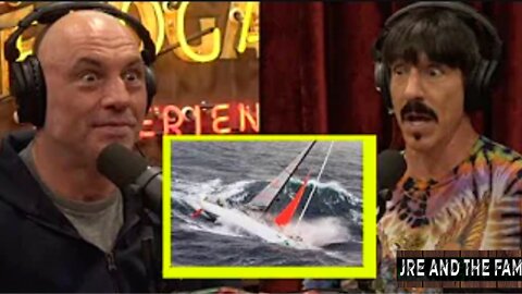 Joe Rogan: Anthony Kiedis Almost SINKS In A HURRICANE With Massive SailBoat!