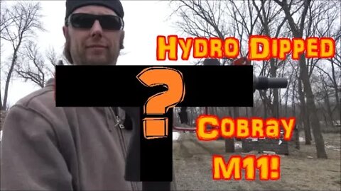 Cobray M11 Custom Hydro Dip By Elite Ammunition!