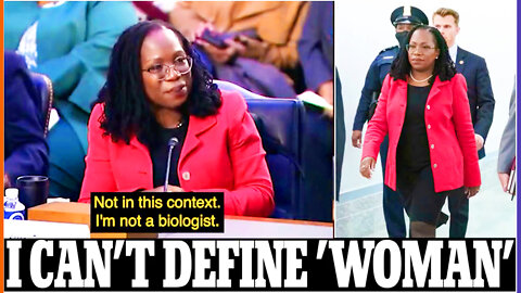 Ketanji Jackson Is NOT A Biologist