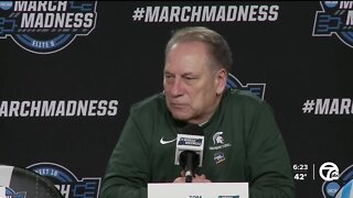 After Michigan State loses in Sweet 16, Tom Izzo explains why Big Ten is best conference