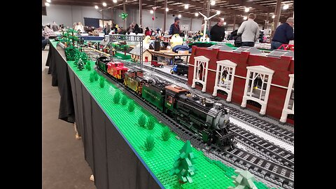 Lego Trains at GSTS Feb 2024