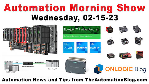 Rockwell, Prosoft, OnLogic, Siemens, Omron, Schneider and more today on the Automation Morning Show
