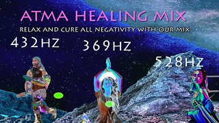 ATMA HEALING MEDITATION MIX- BRING ABUNDANCE- CALM - SOOTHING RELAXATION - LIVE DE MEDITAÇAO