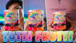 Tutti Frutti Jelly Bean GFuel Flavor Review!