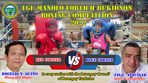 LITTLE MANNY PACQUIAO FIGHT: MANOLO FORTICH BUKIDNON BOXING COMPETITION 2022